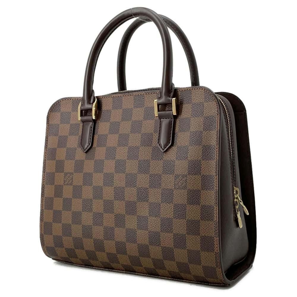 Louis Vuitton Damier Triana Ebene Brown Handbag
